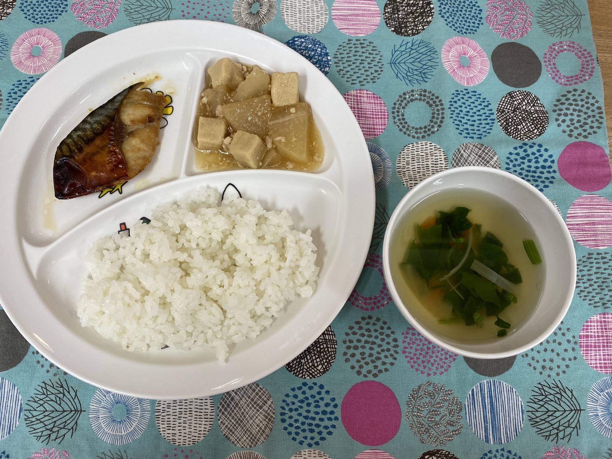 鯖のカレー醤油焼き