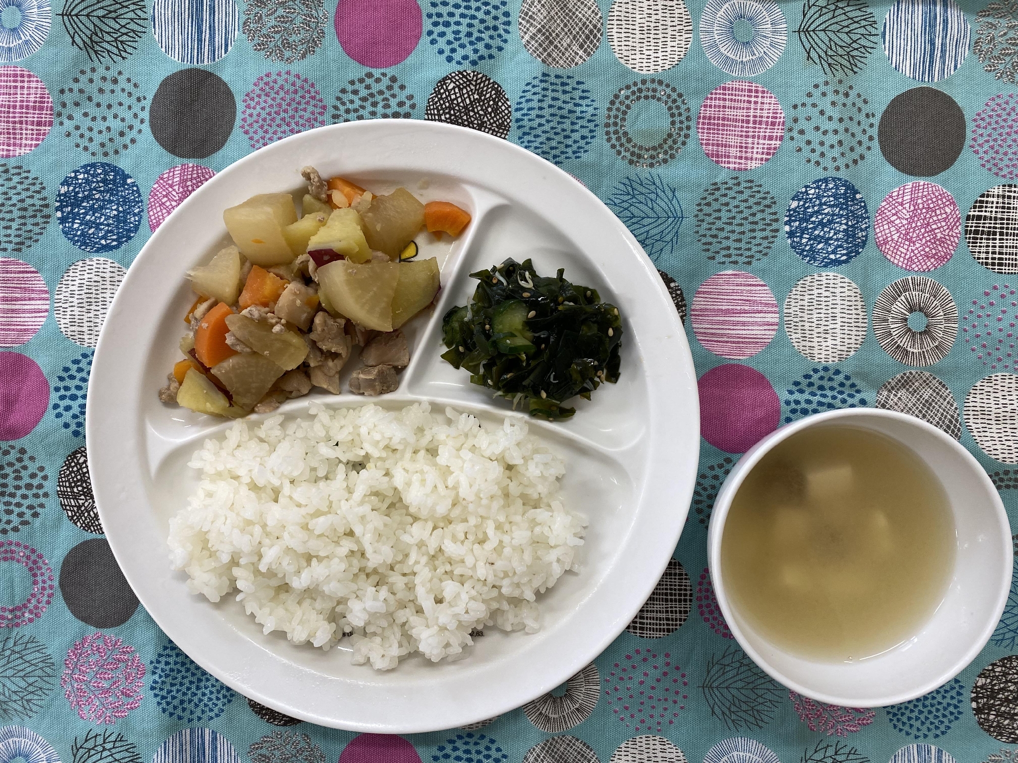 鶏肉と大根とさつまいもの旨煮