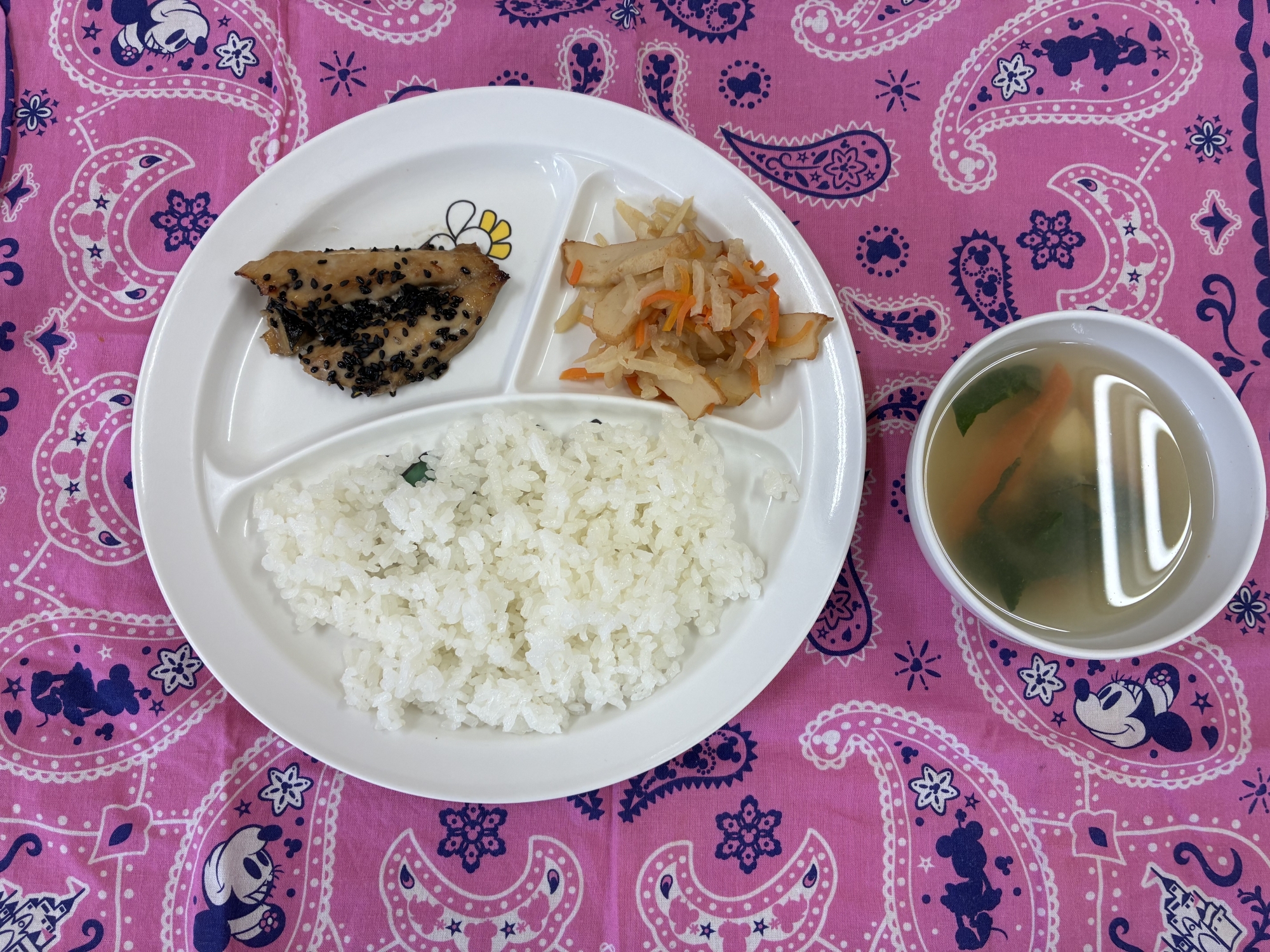 鯖のごま照り焼き