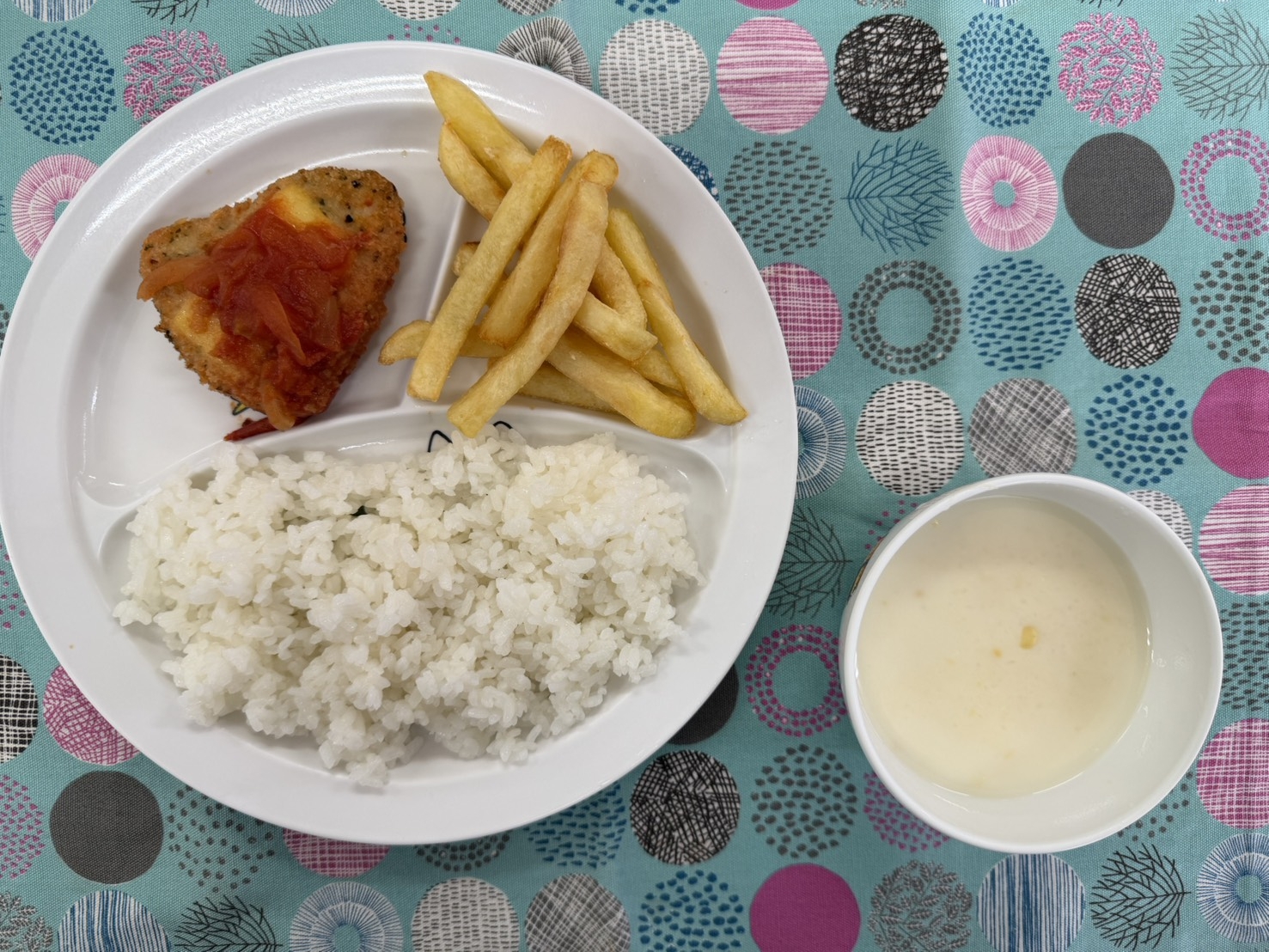 チーズチキン トマトソース