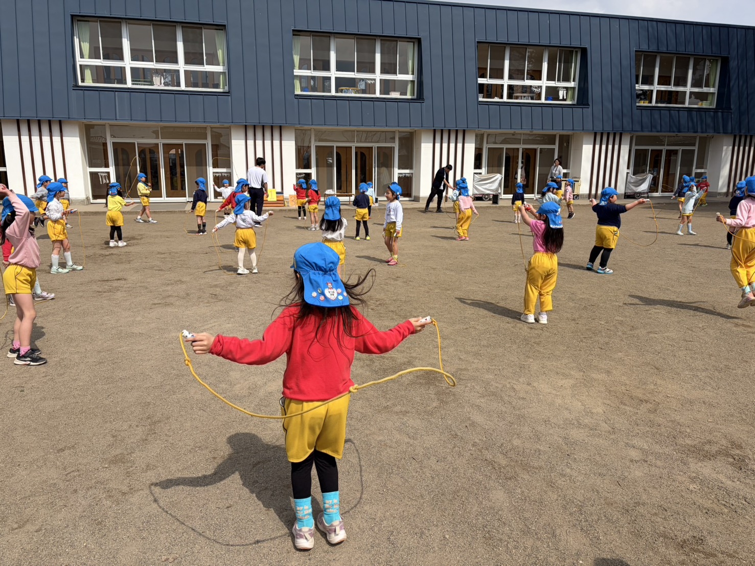 とんぼ組・ほし組 なわとび大会